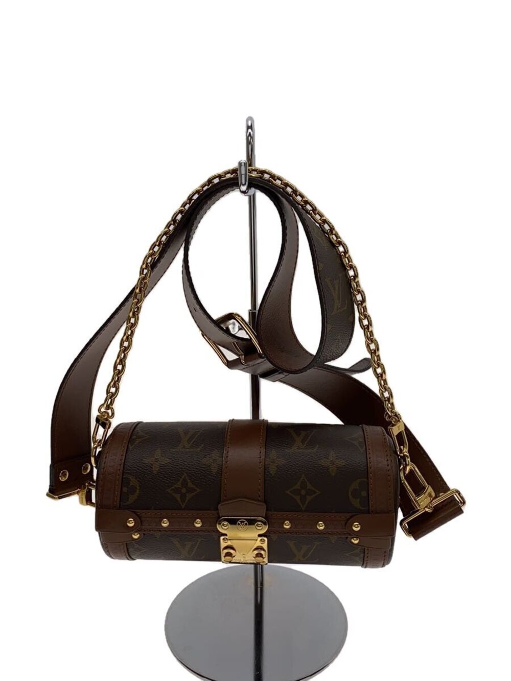LOUIS VUITTON Papillon Trunk Monogram Canvas Brown Leather Brown All over